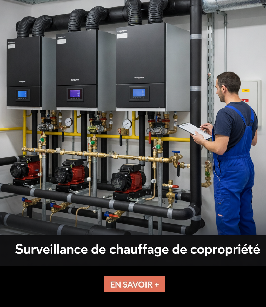 Surveillance chauffage copropriété Annecy